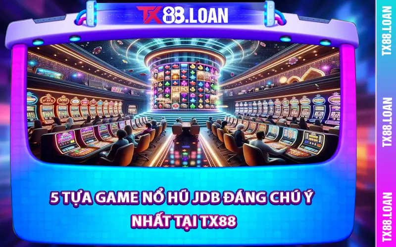 5 tựa game nổ hũ JDB đáng chú ý nhất tại TX88
