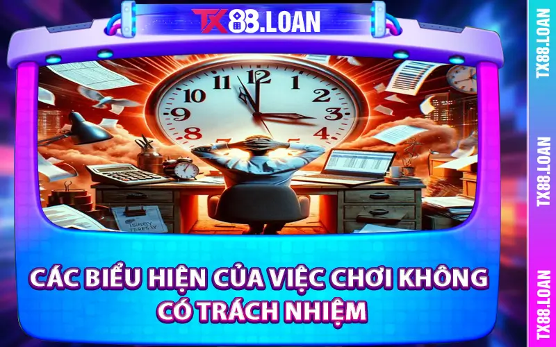 Các biểu hiện của việc chơi không có trách nhiệm